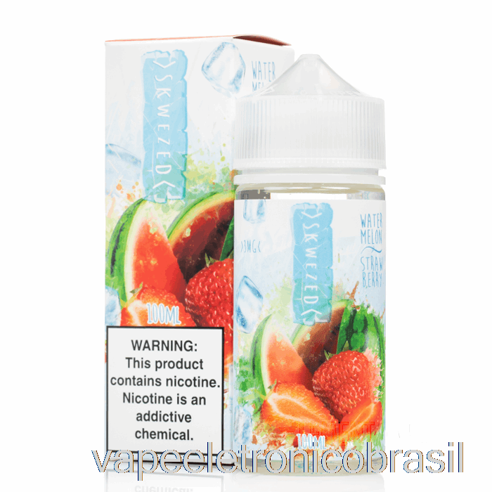 Vape Vaporesso Gelo Melancia Morango - Skwezed - 100ml 6mg